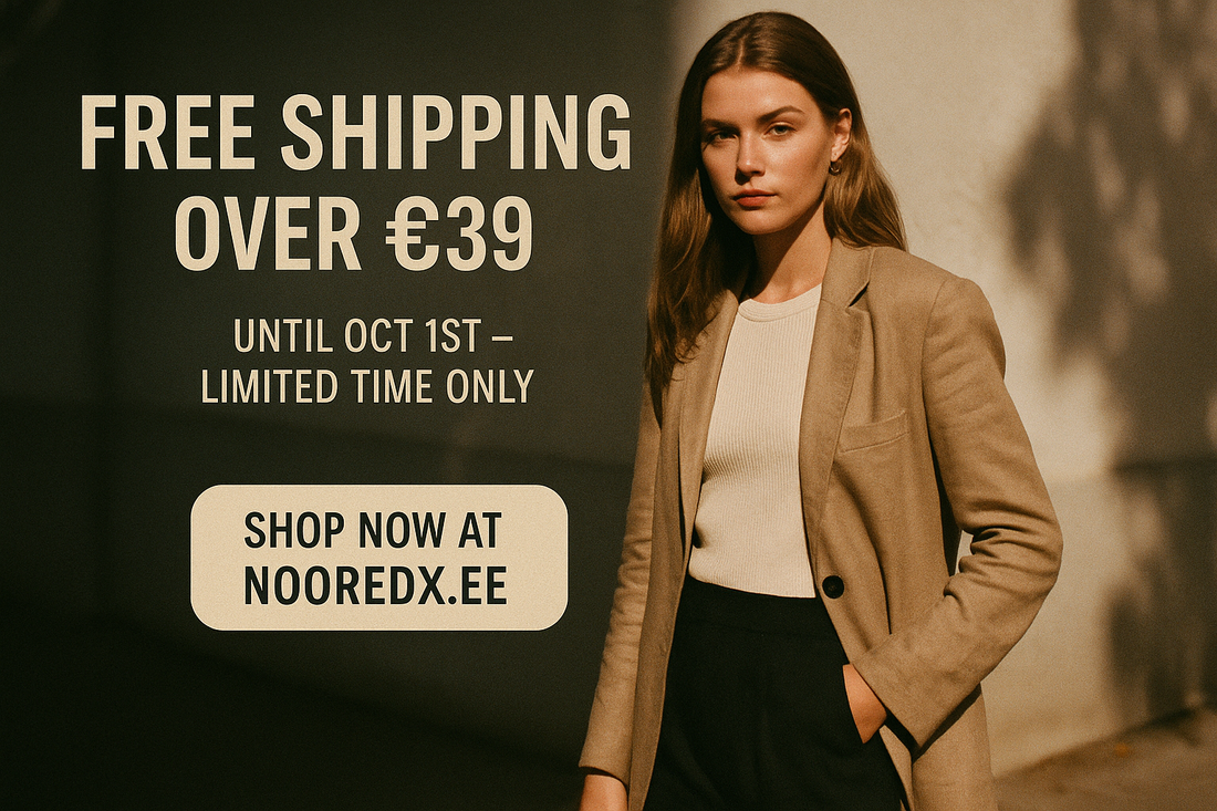 🚚 Free Shipping Over €39 – Until October 1st!
