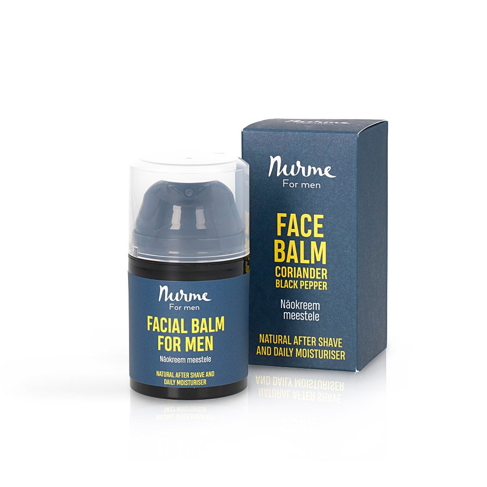 4. Nurme soap bar for men with antiseptic properties, suitable for body and shaving, shown with packaging