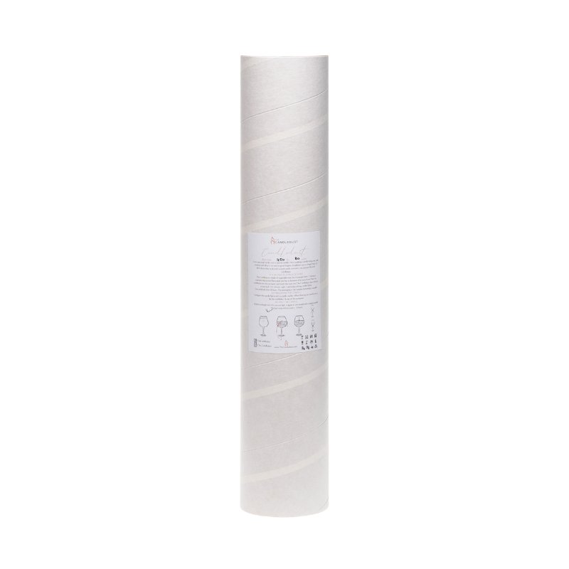 4. Studio image of Candledust powdered candle packaging, highlighting eco-friendly design and reusable features