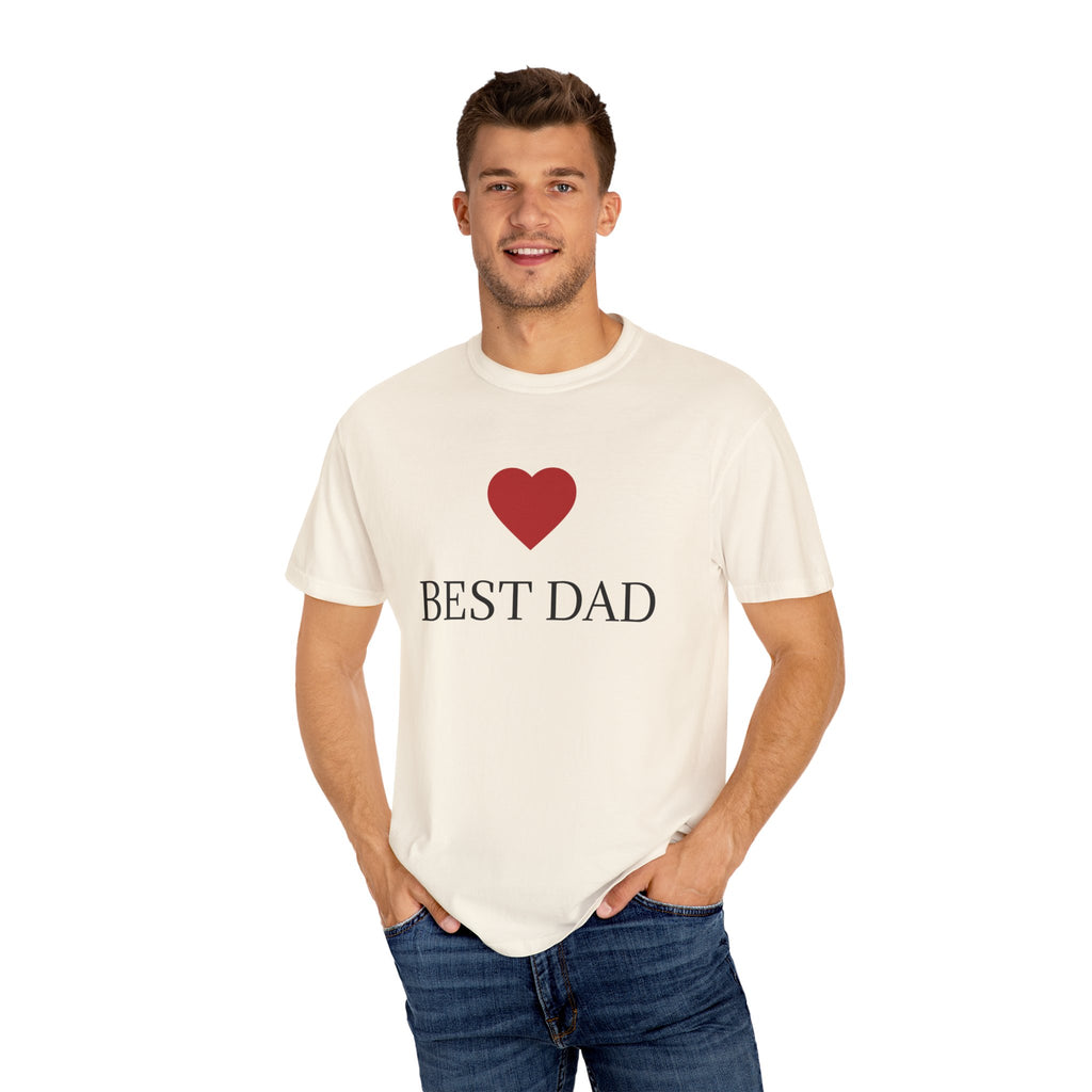 Heart Best Dad T-Shirt