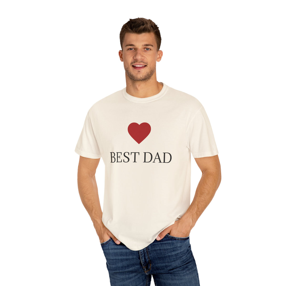 Heart Best Dad T-Shirt
