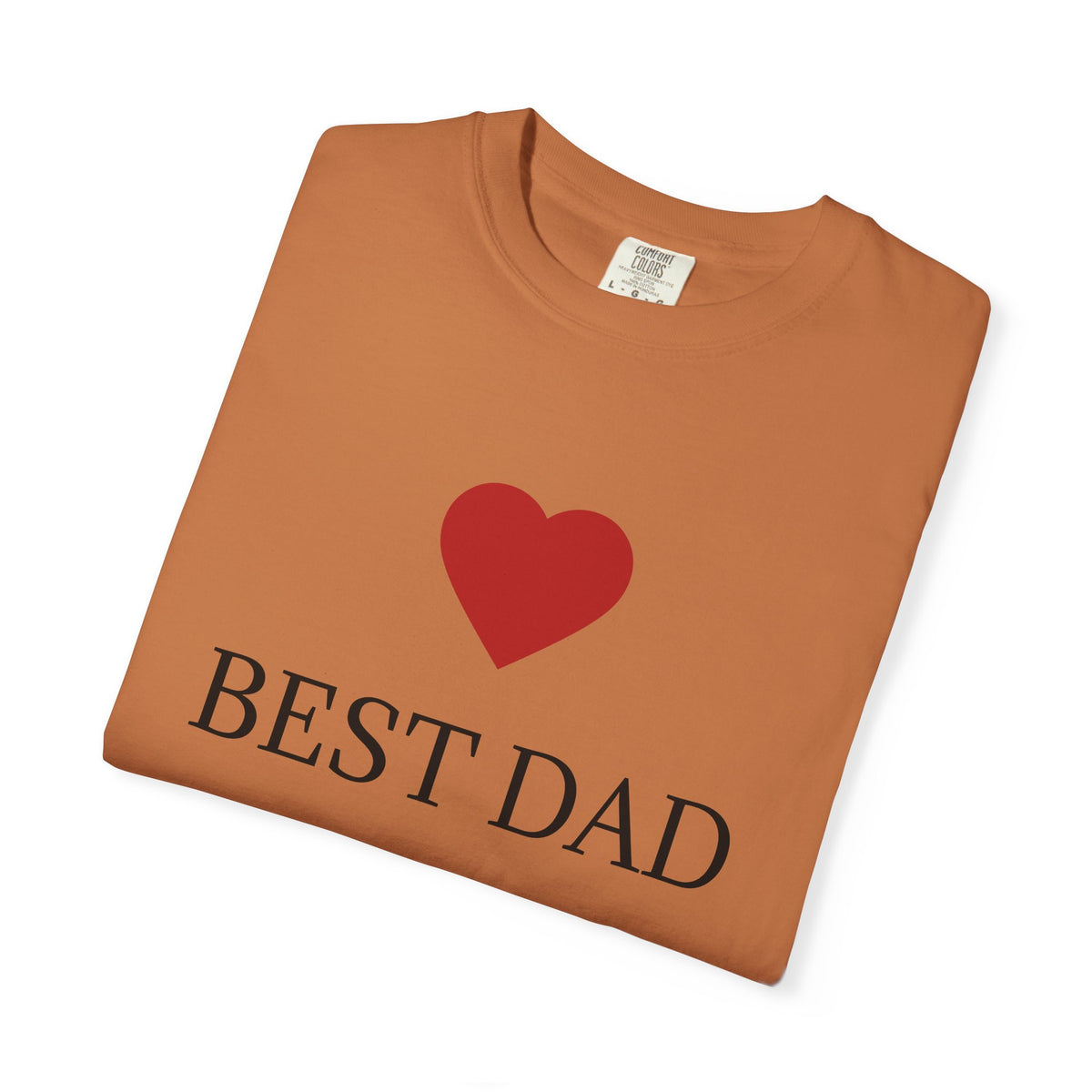 Heart Best Dad T-Shirt