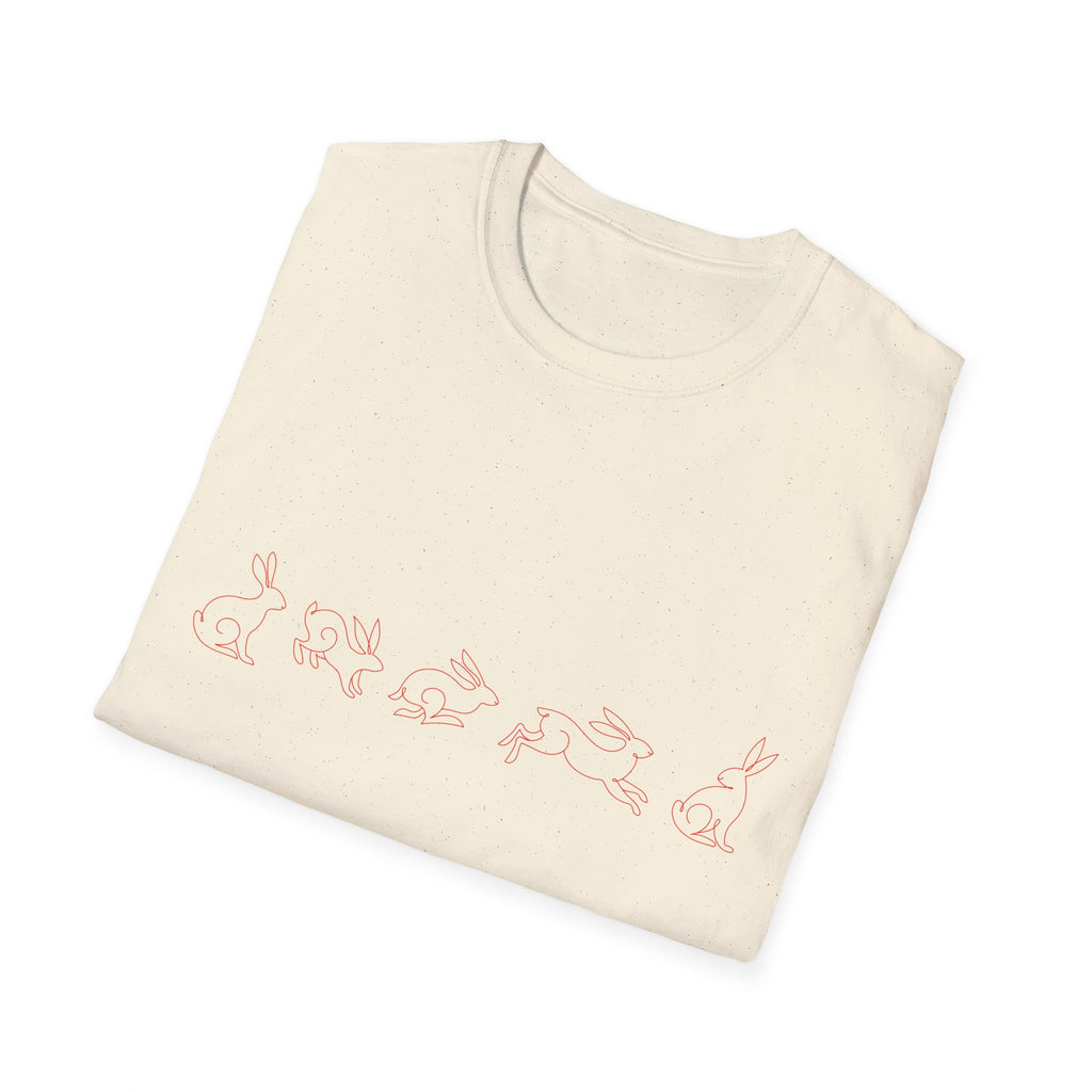 Charmig naturinspirerad unisex t-shirt | Perfekt present för naturälskare, vardagskläder, miljövänlig mode