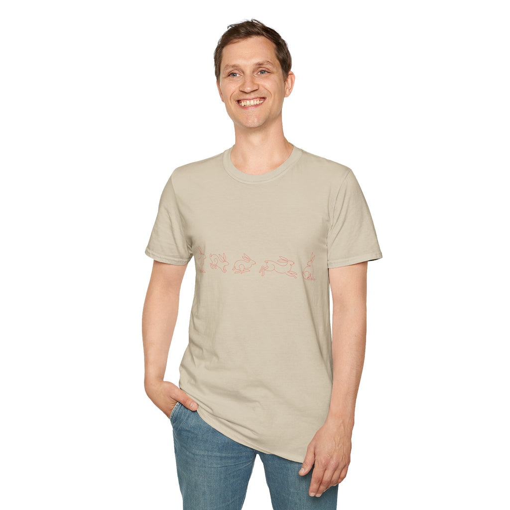 Charmig naturinspirerad unisex t-shirt | Perfekt present för naturälskare, vardagskläder, miljövänlig mode