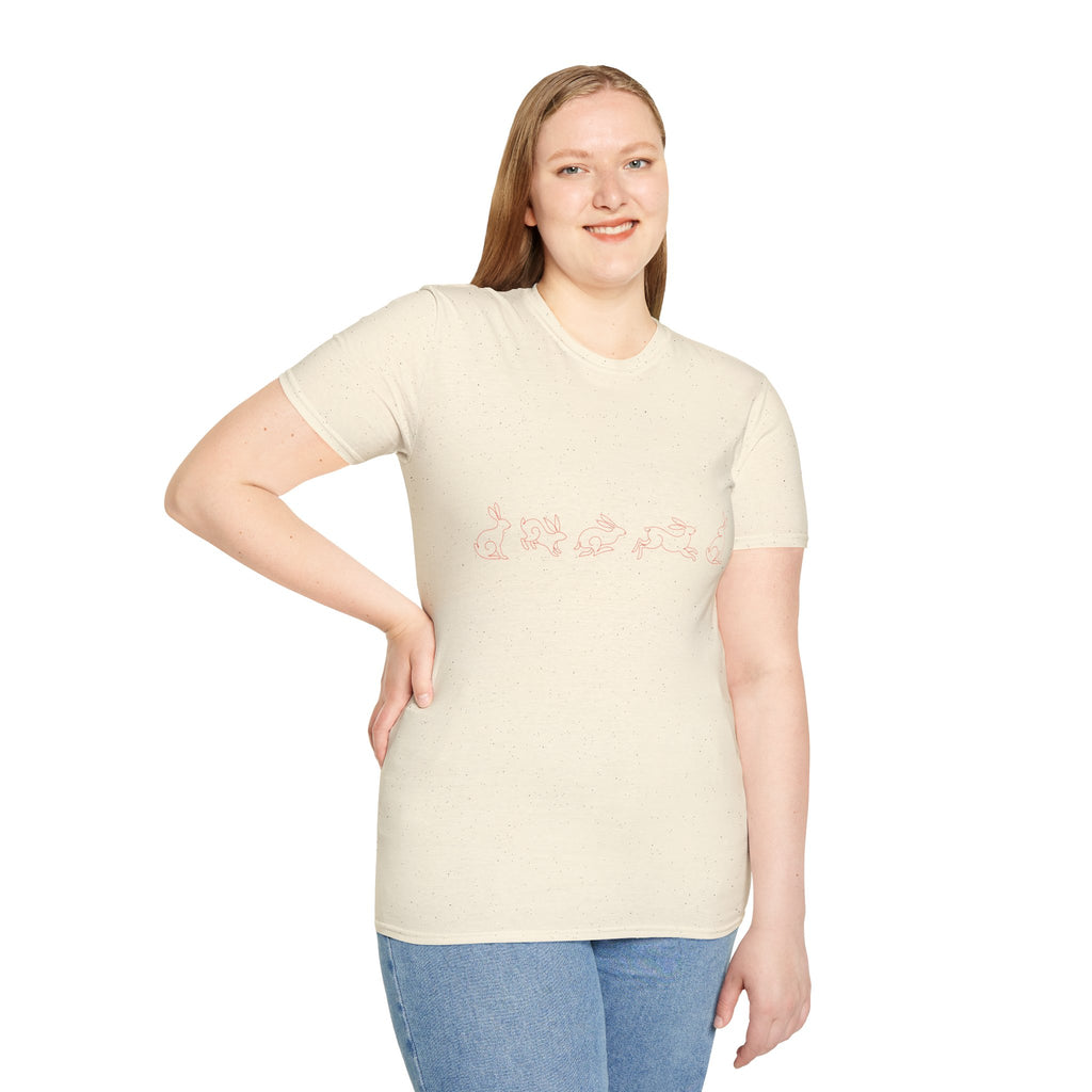 Charmig naturinspirerad unisex t-shirt | Perfekt present för naturälskare, vardagskläder, miljövänlig mode