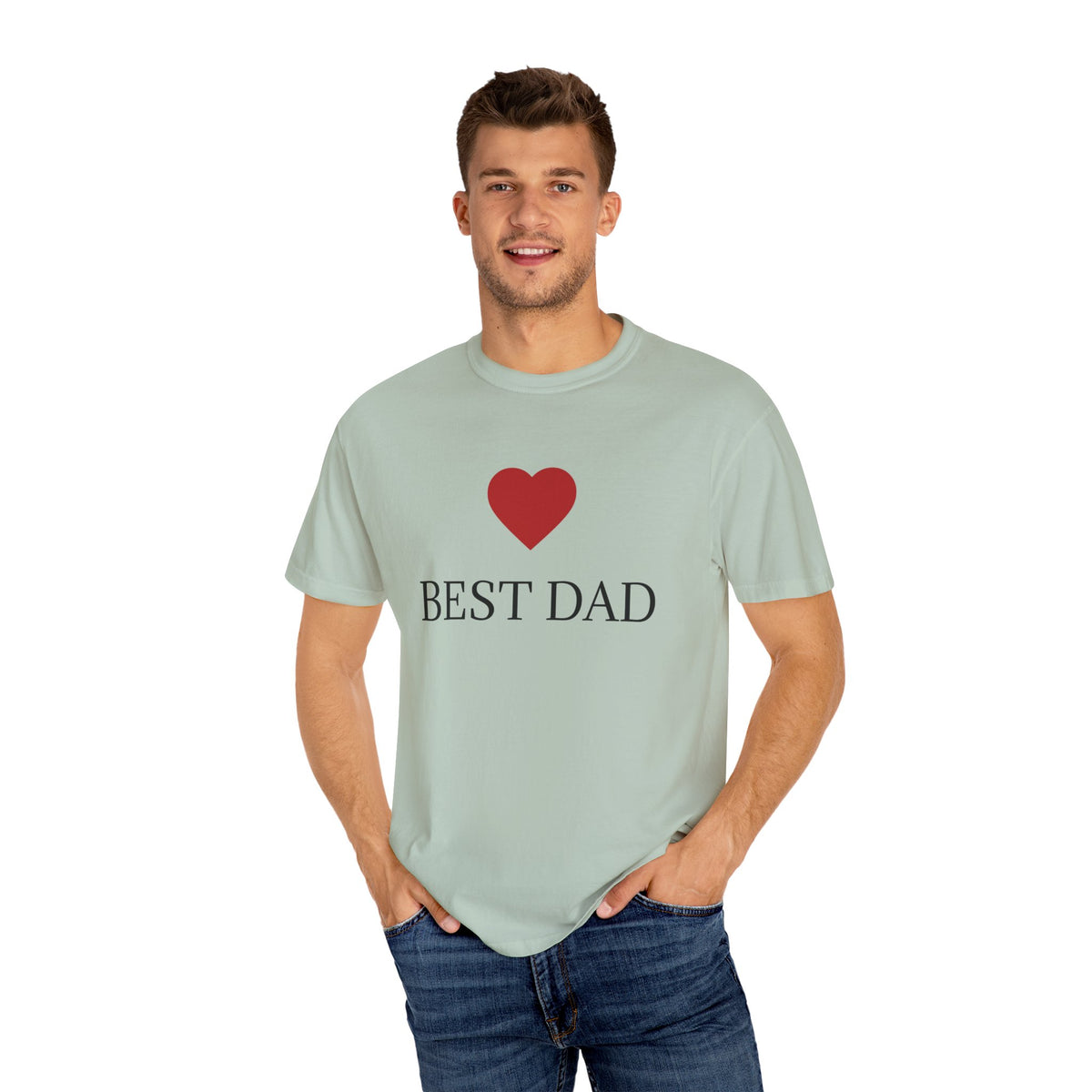 Heart Best Dad T-Shirt