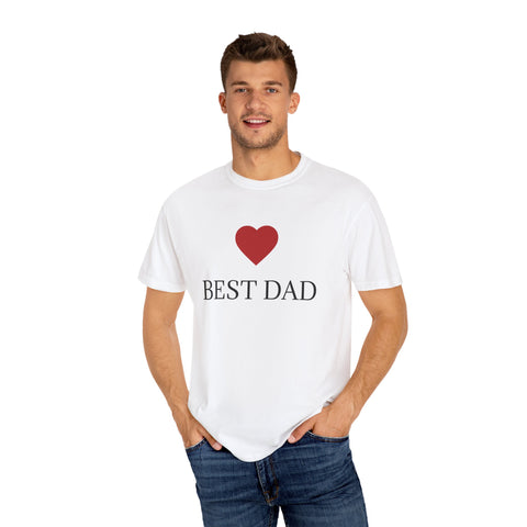 Hjärta Bästa Pappa T-Shirt