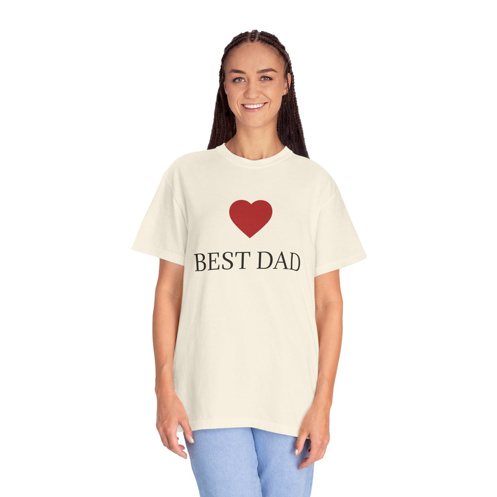 Heart Best Dad T-Shirt