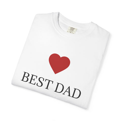 Hjärta Bästa Pappa T-Shirt