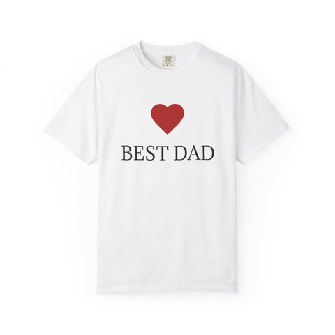 Hjärta Bästa Pappa T-Shirt
