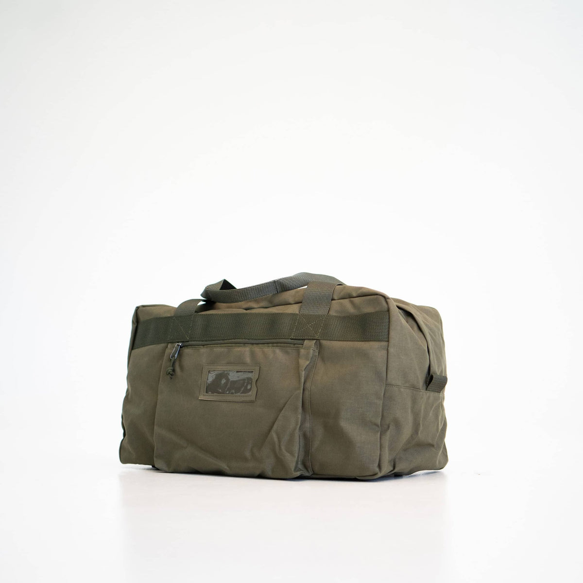 2. Studio shot of Galvi Linda Travel Bag 008 in military green, featuring durable Cordura material