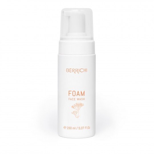 4. Studio image of Berrichi Facial Cleansing Foam bottle, 150ml