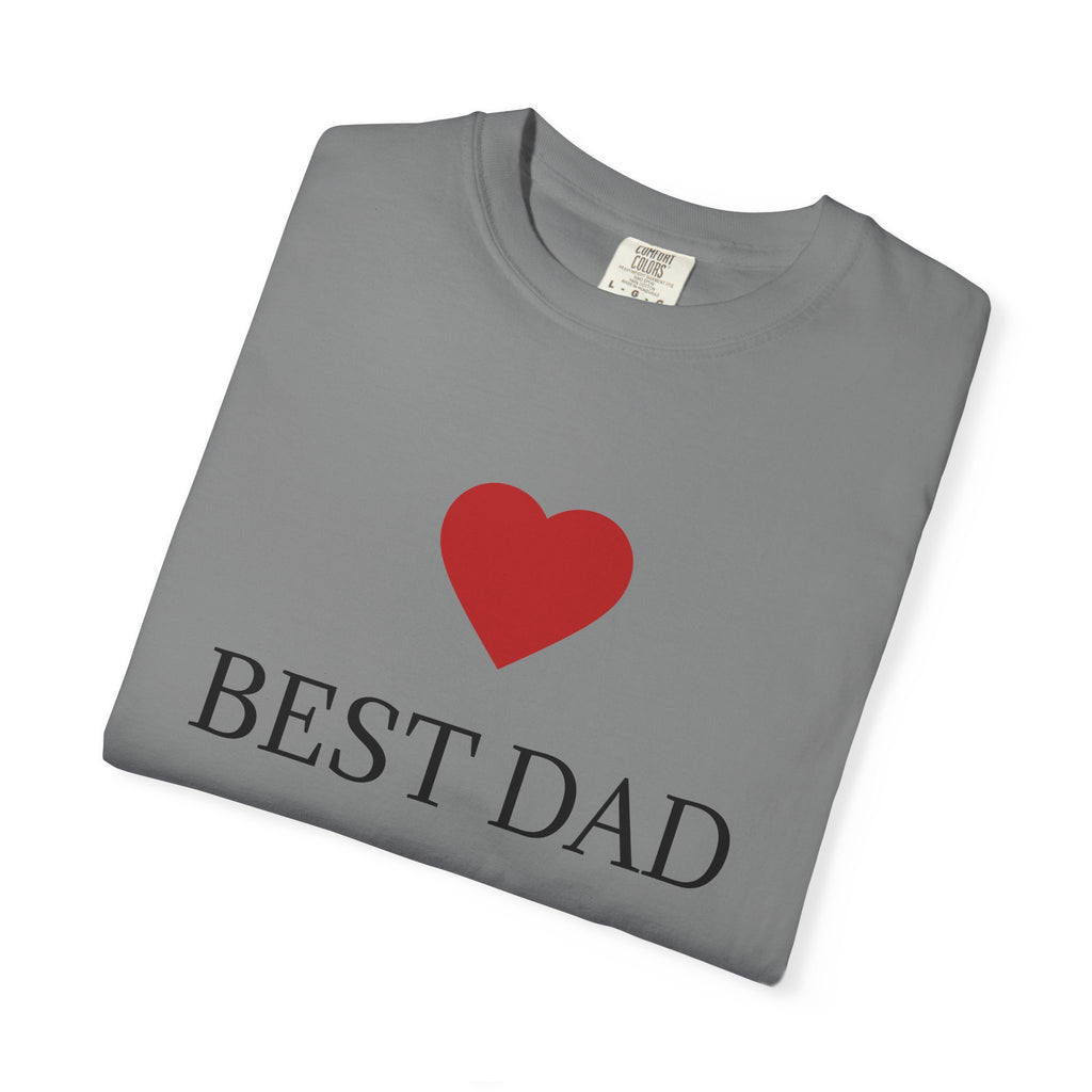 Heart Best Dad T-Shirt