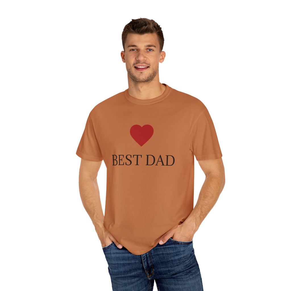 Heart Best Dad T-Shirt