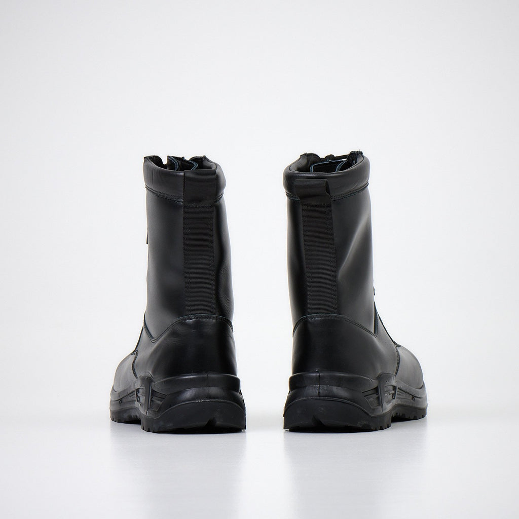 5. Back view of Samelin 749402100 leather boots, showcasing durable construction