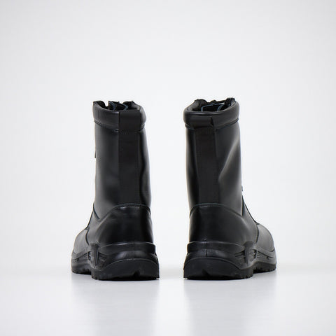 5. Back view of Samelin 749402100 leather boots, showcasing durable construction