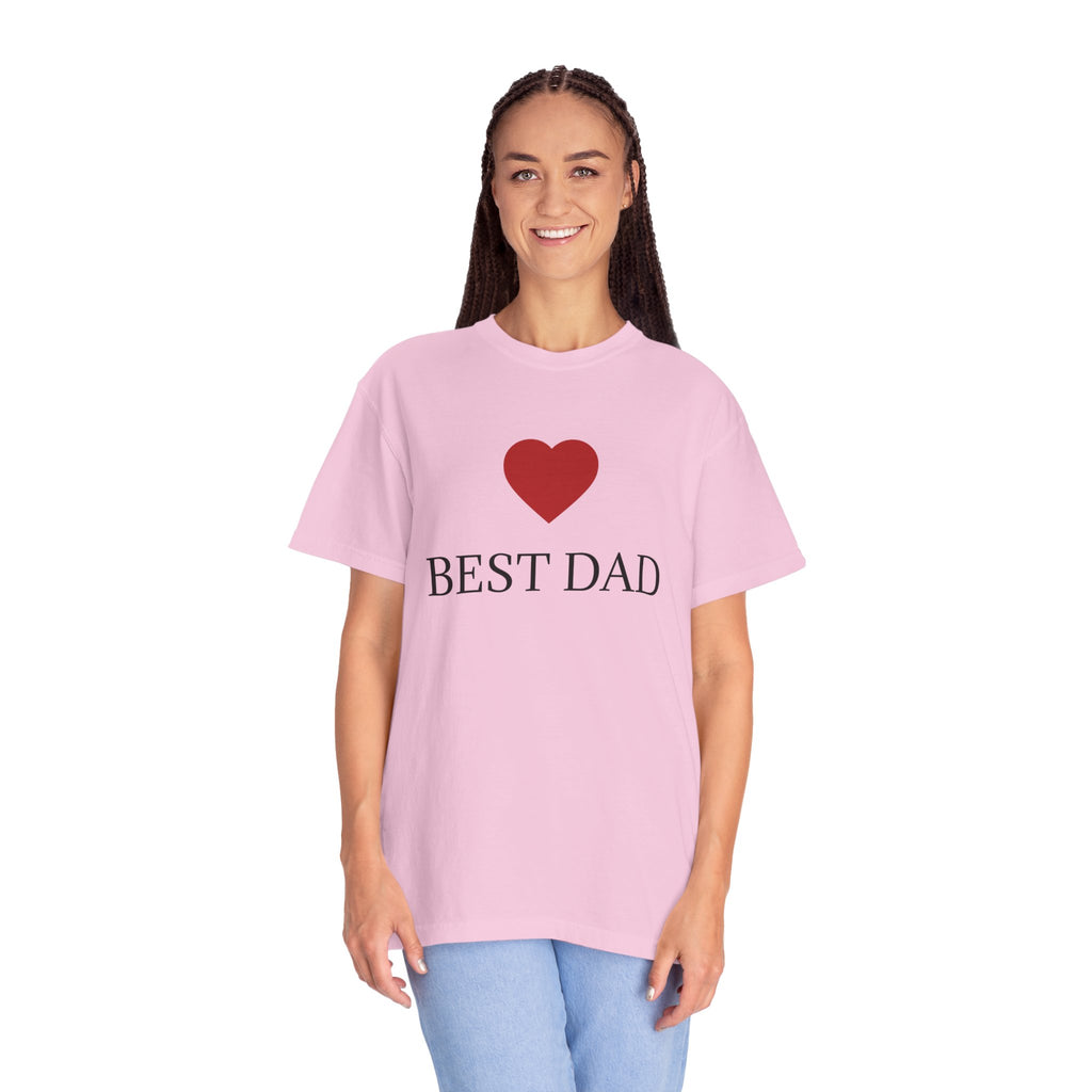 Heart Best Dad T-Shirt