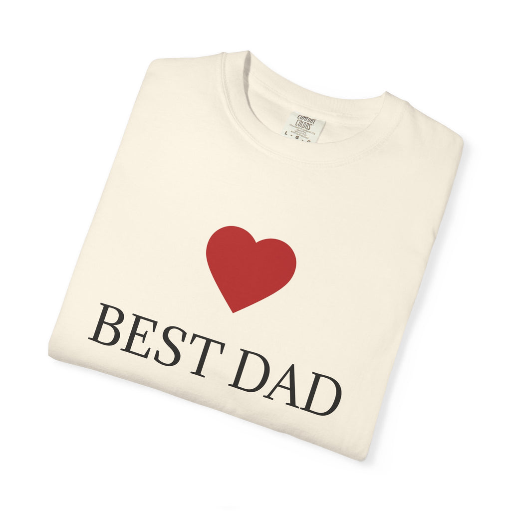 Heart Best Dad T-Shirt