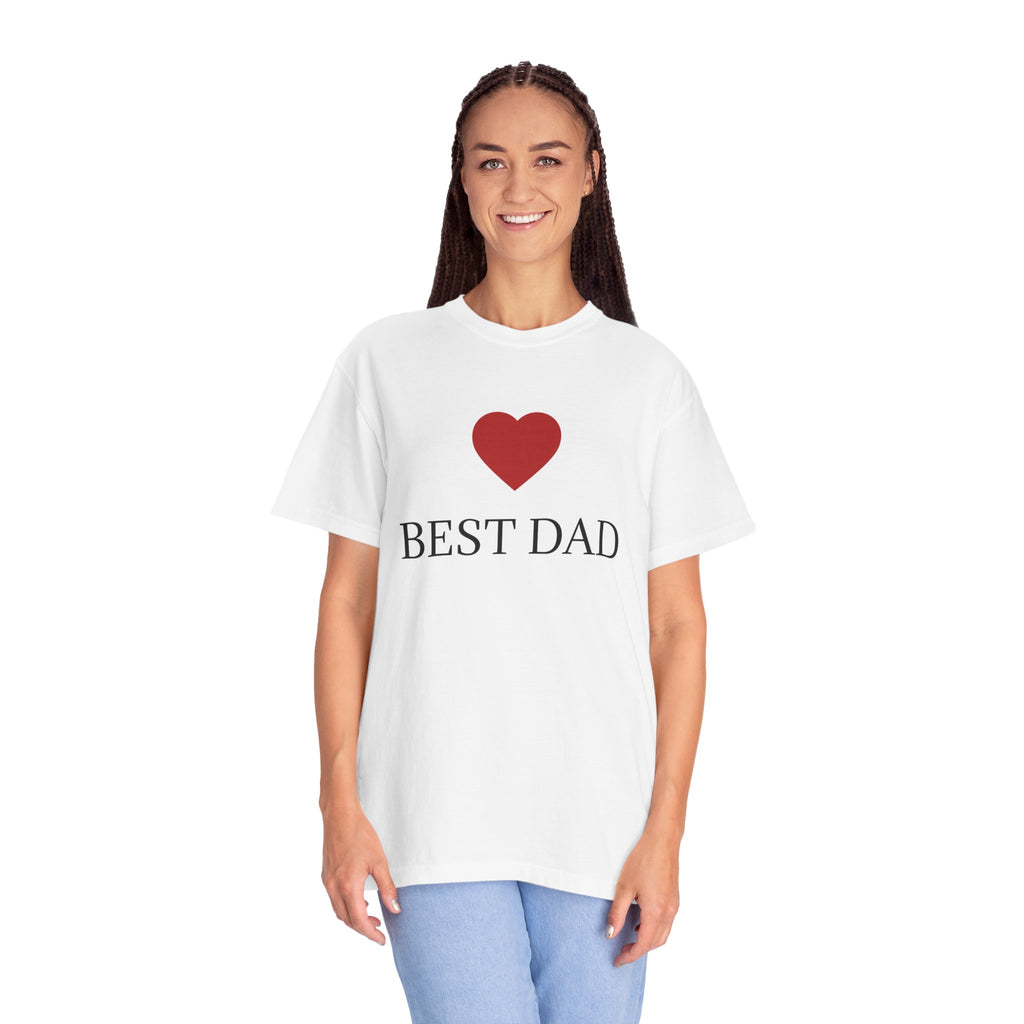 Heart Best Dad T-Shirt