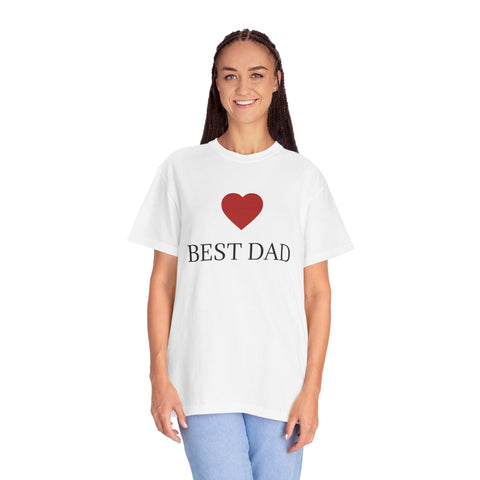 Hjärta Bästa Pappa T-Shirt