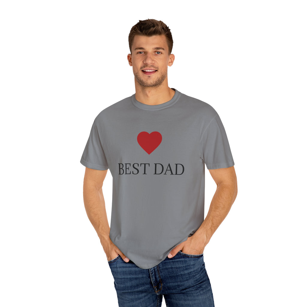 Heart Best Dad T-Shirt