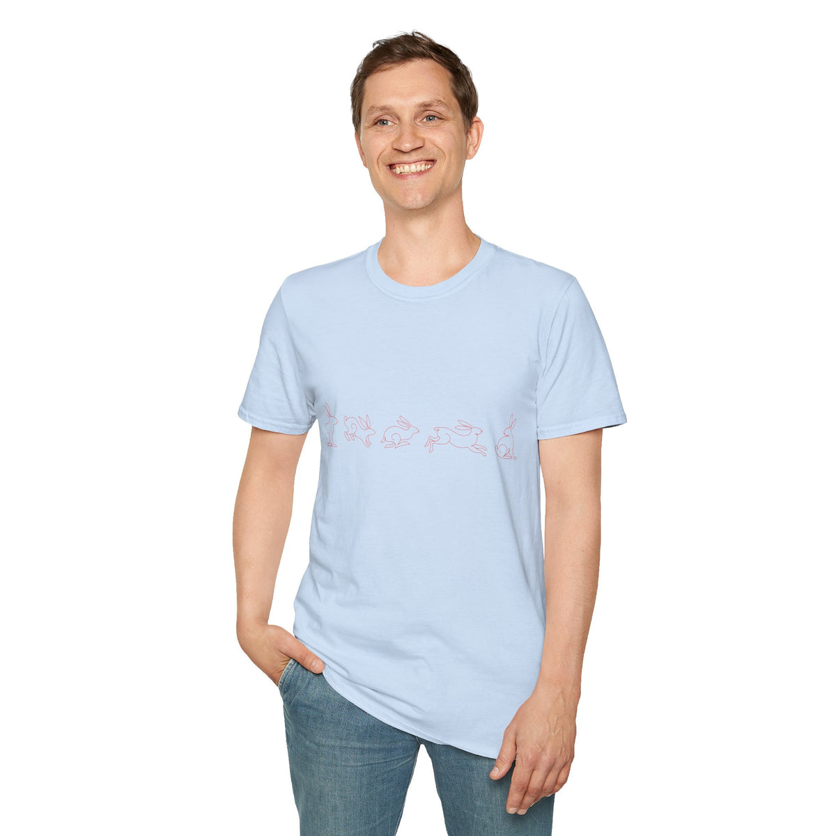 Charmig naturinspirerad unisex t-shirt | Perfekt present för naturälskare, vardagskläder, miljövänlig mode