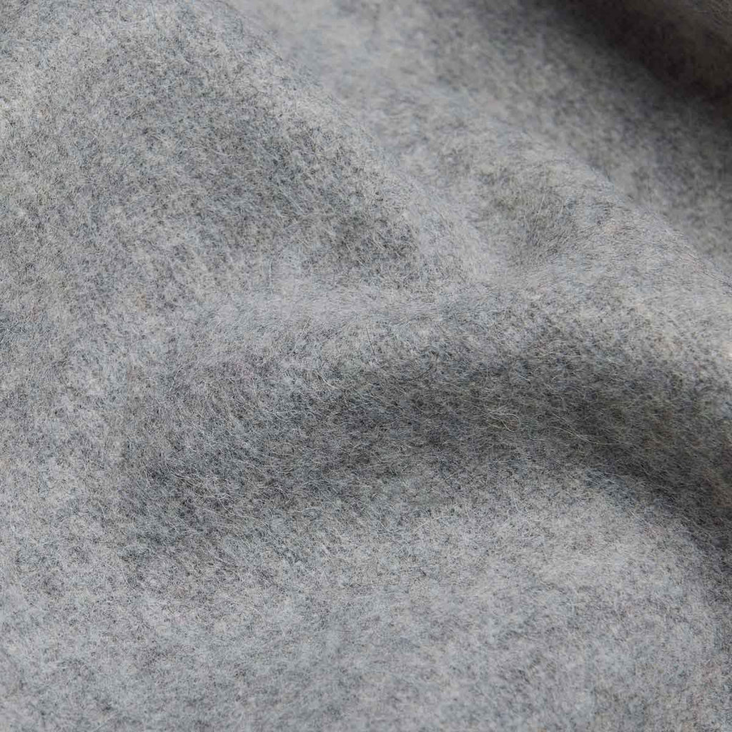 19. Close-up of dark cocoa Alpaka natural alpaca wool fabric texture