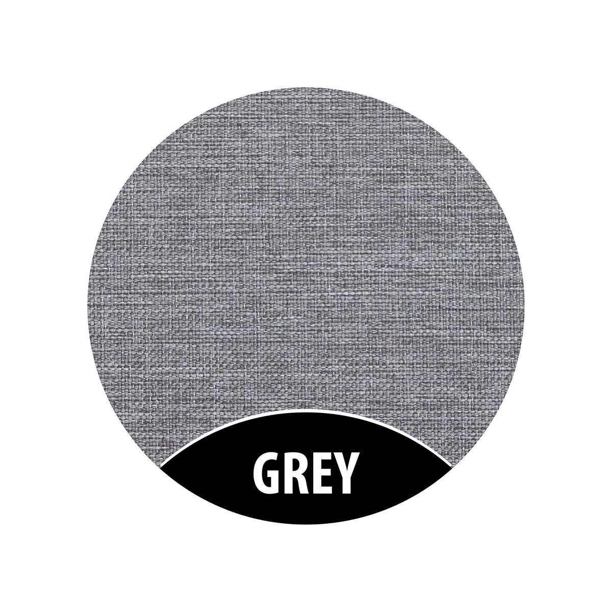 4. Grey fabric swatch for Monboxy activity play mattress set