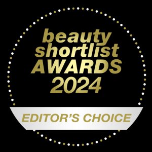 3. Beauty Shortlist Awards 2024 Editor's Choice badge