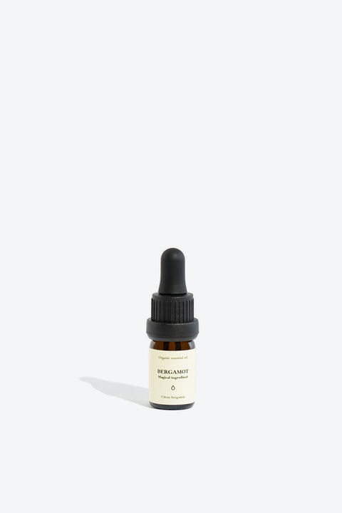 3. Smells Like Spells BERGAMOT Essential Oil in 5 ml glass bottle with pipette, studio shot