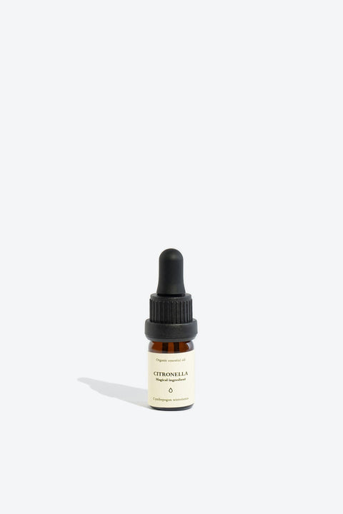 3. Smells Like Spells CITRONELLA Essential Oil in 5 ml glass bottle with pipette, studio shot