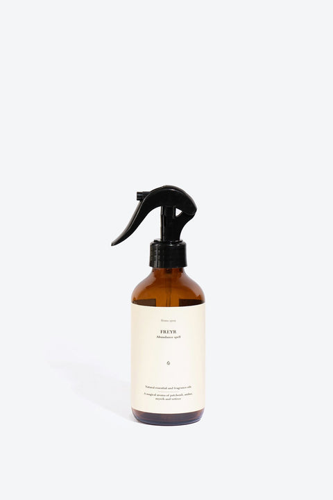 3. Smells Like Spells Perfumed Home Spray FREYR, 200 ml bottle in minimalist studio setting