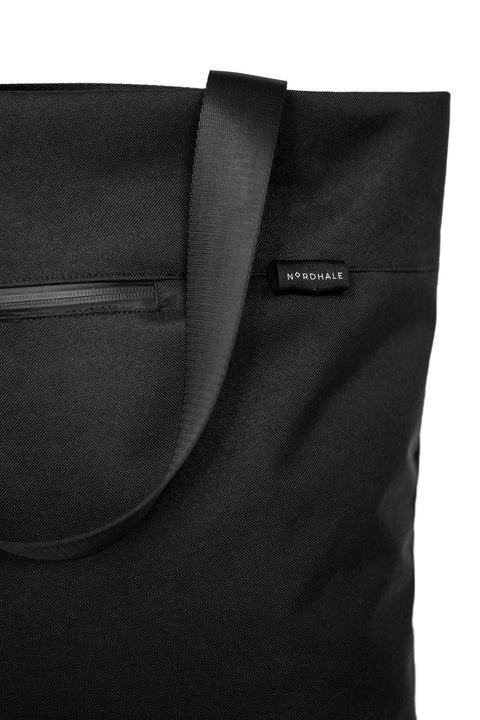 5. Close-up of Nordhale VIK Tote Bag highlighting handle and fabric texture