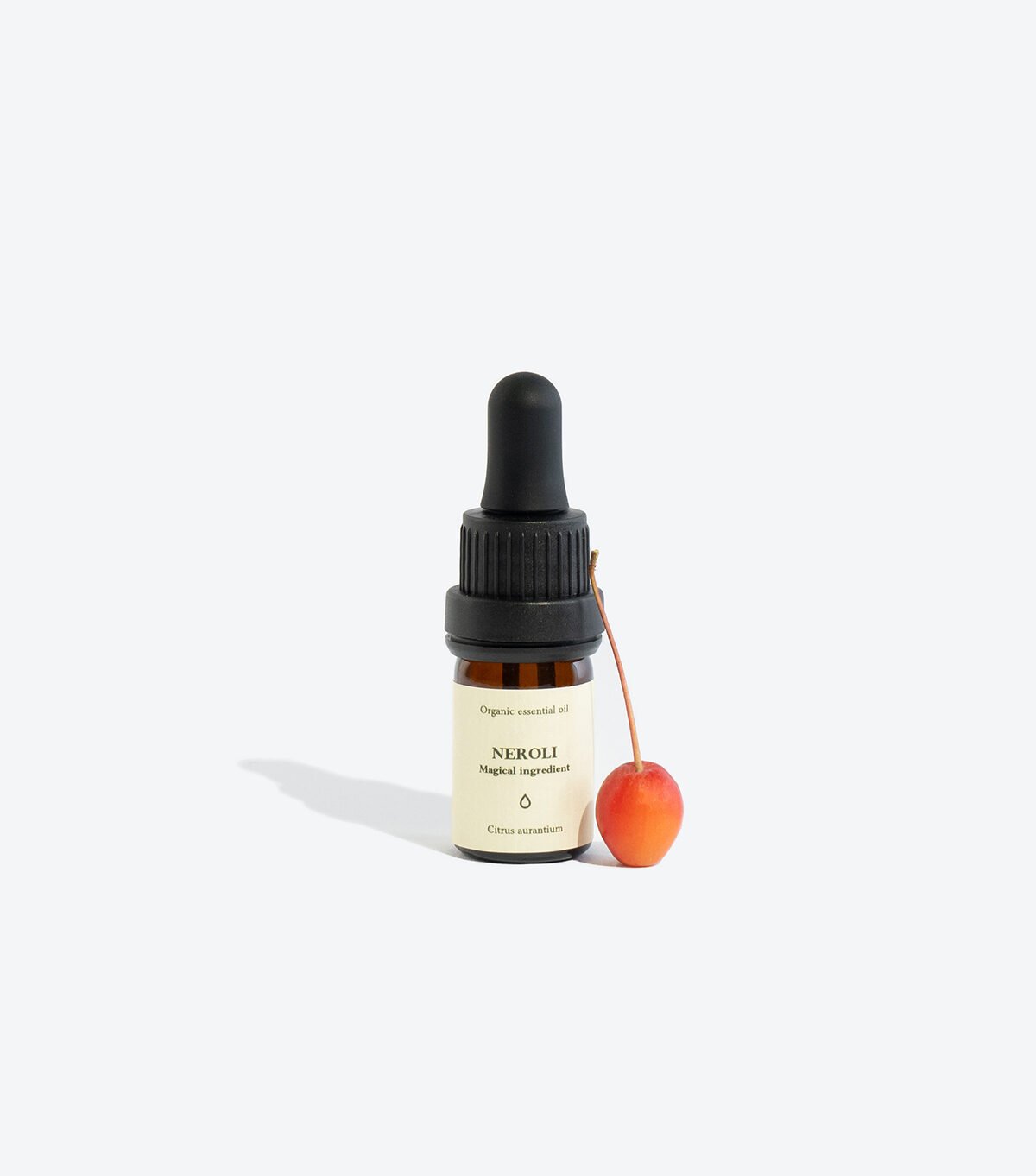 1. Smells Like Spells NEROLI Essential Oil in 5 ml glass bottle with pipette, studio shot