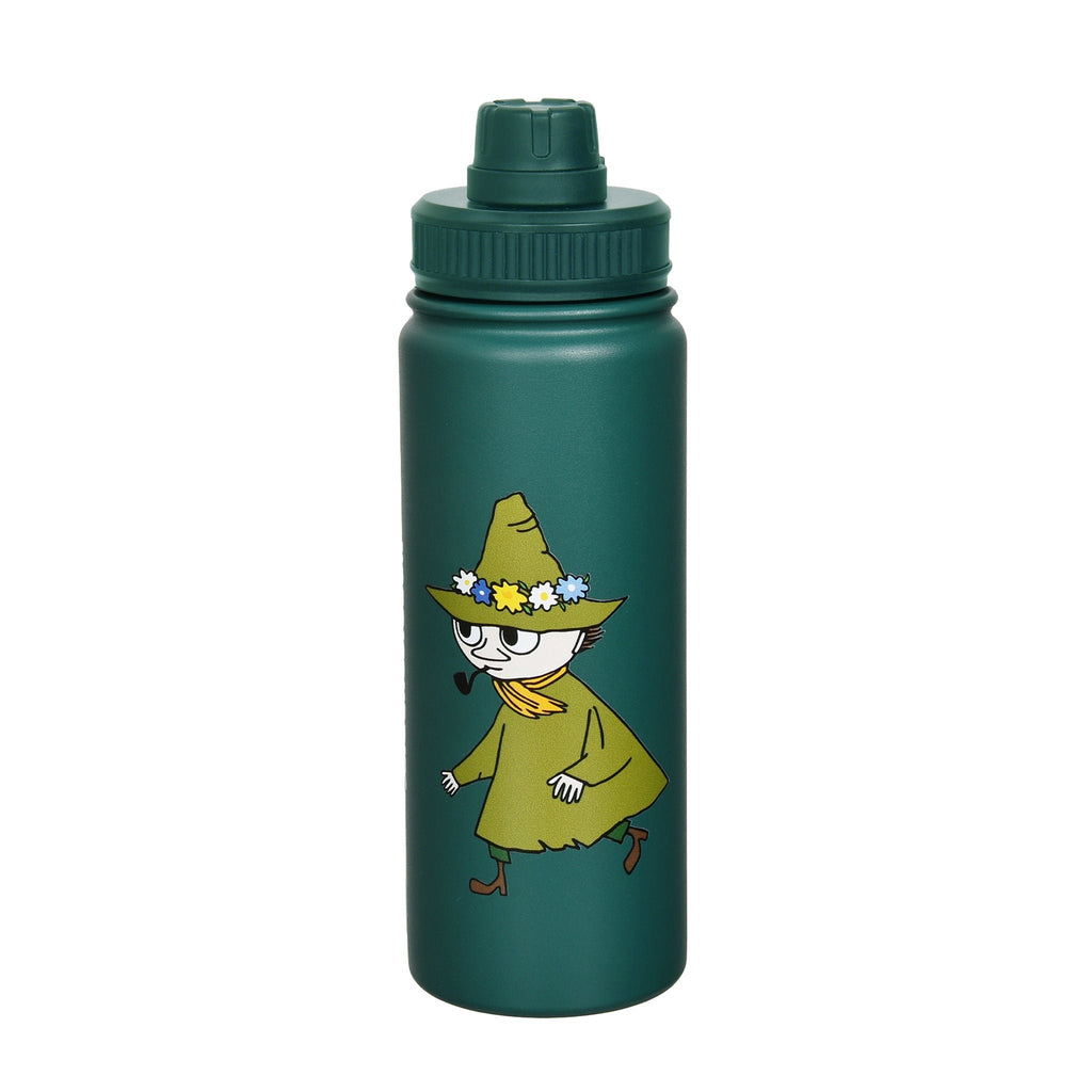 7. Snufkin Thermal Bottle with Snufkin character, shown in studio setting