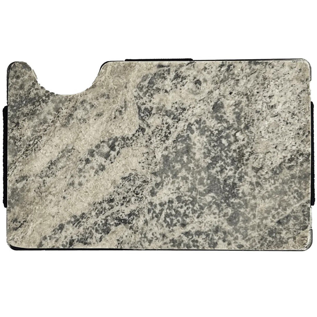 4. Flat lay of Mere Marmor cardholder showcasing natural marble pattern and minimalist design