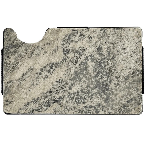 4. Flat lay of Mere Marmor cardholder showcasing natural marble pattern and minimalist design