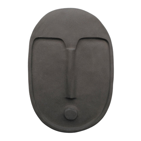4. Studio shot of anthracite grey ceramic wall mask by 5mm Paper, highlighting matte textured finish
