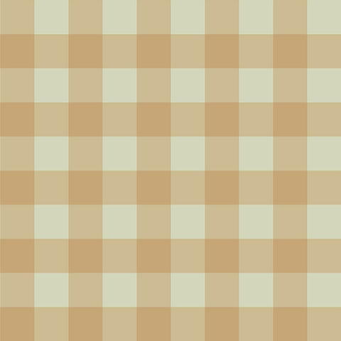 2. Studio shot of check brown and green wallpaper pattern with 5x5 cm grid squares