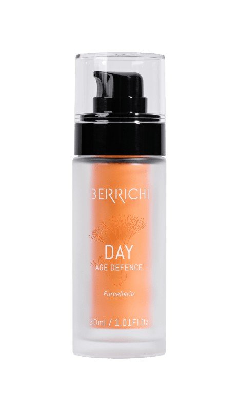 2. Berrichi Day Cream with refill bottle, showcasing eco-friendly packaging, 30ml
