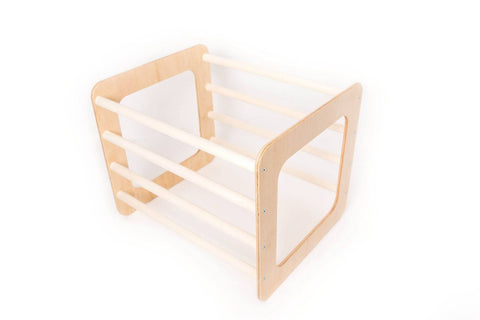 2. Ewart Woods toddler climbing bars frame in studio setting highlighting birch plywood construction