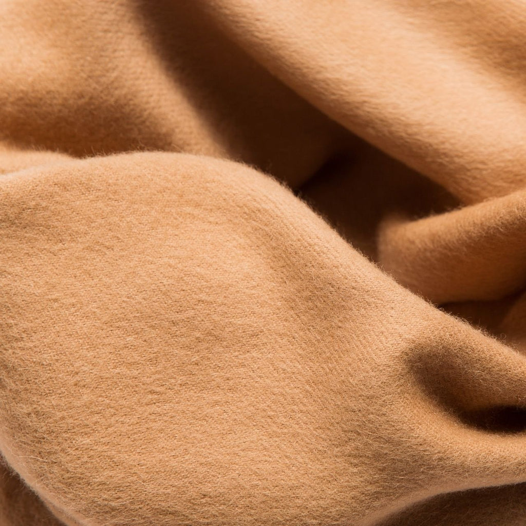 6. Close-up of brown Alpaka baby alpaca wool fabric texture