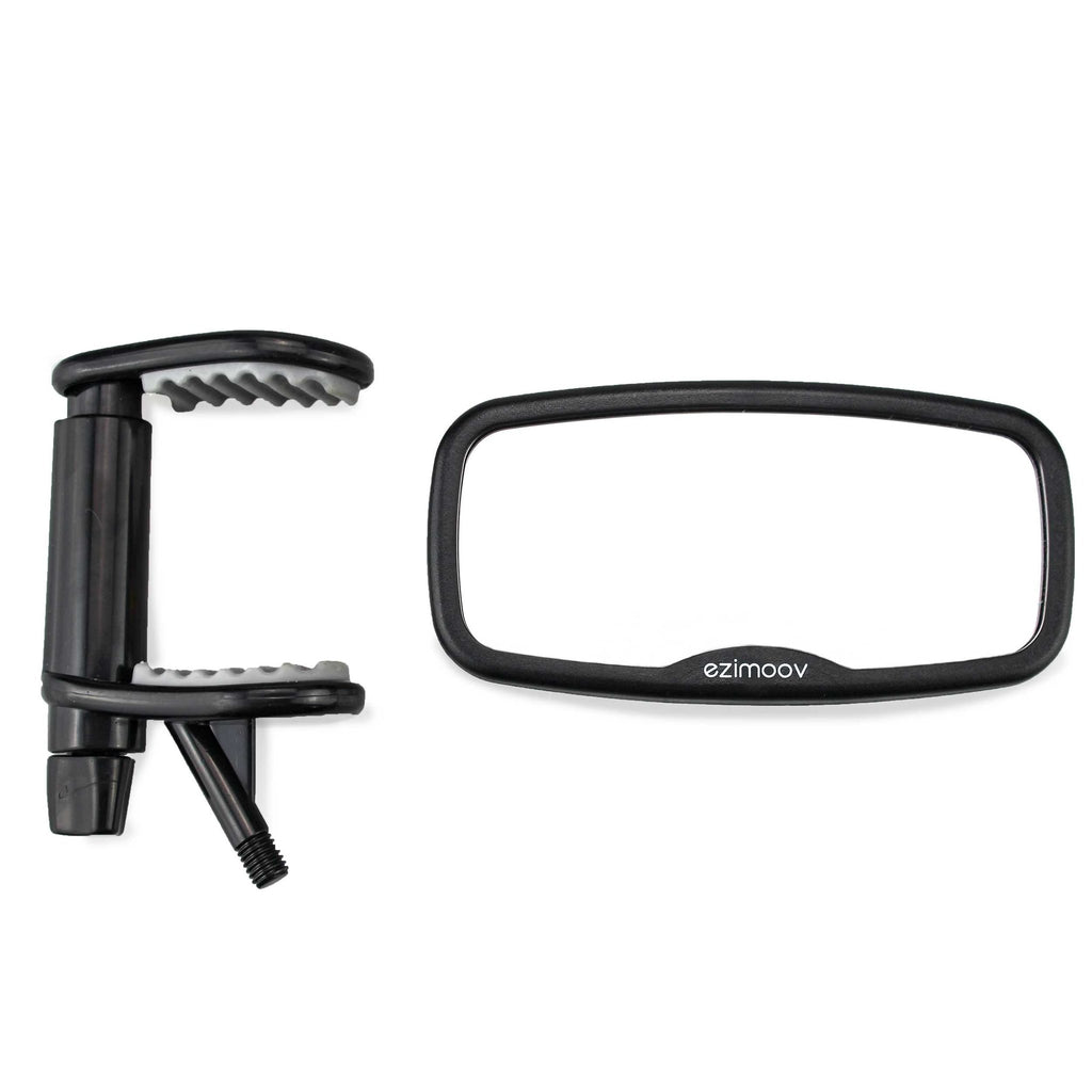 4. Ezimoov EZI Mirror Clip disassembled showing mirror and clip components