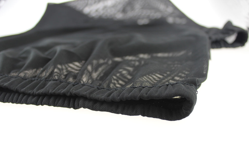 8. Flat lay of Ezimoov EZI SUN SOCKS showing elastic edge and mesh design
