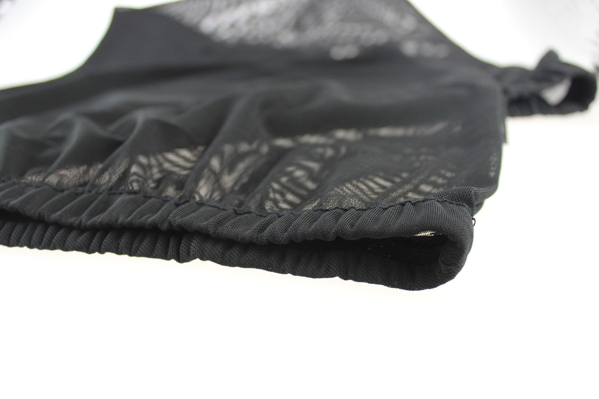 8. Flat lay of Ezimoov EZI SUN SOCKS showing elastic edge and mesh design