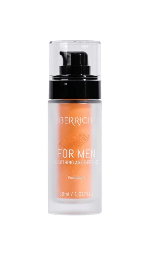 3. Berrichi Face Cream FOR MEN in frosted pump bottle, 30ml, studio shot