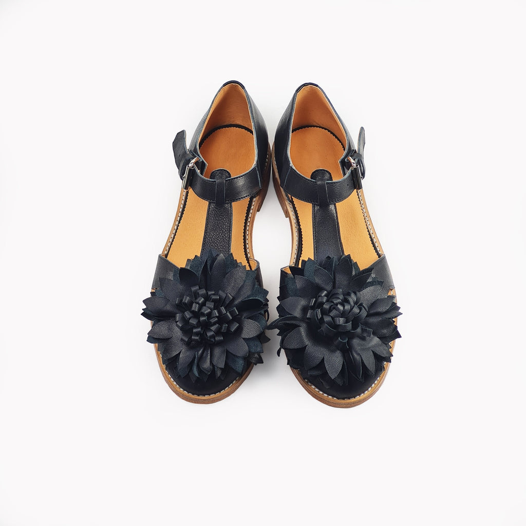 5. Size chart for Daz Studio handmade leather fisherman sandals, EU sizes 35 to 42