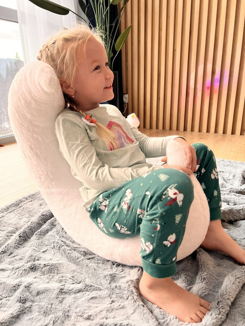 Handcrafted Giant Moon Pillow for Babies & Toddlers 