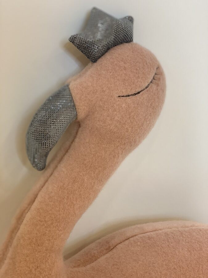 Handmade Pink Flamingo Soft Toy