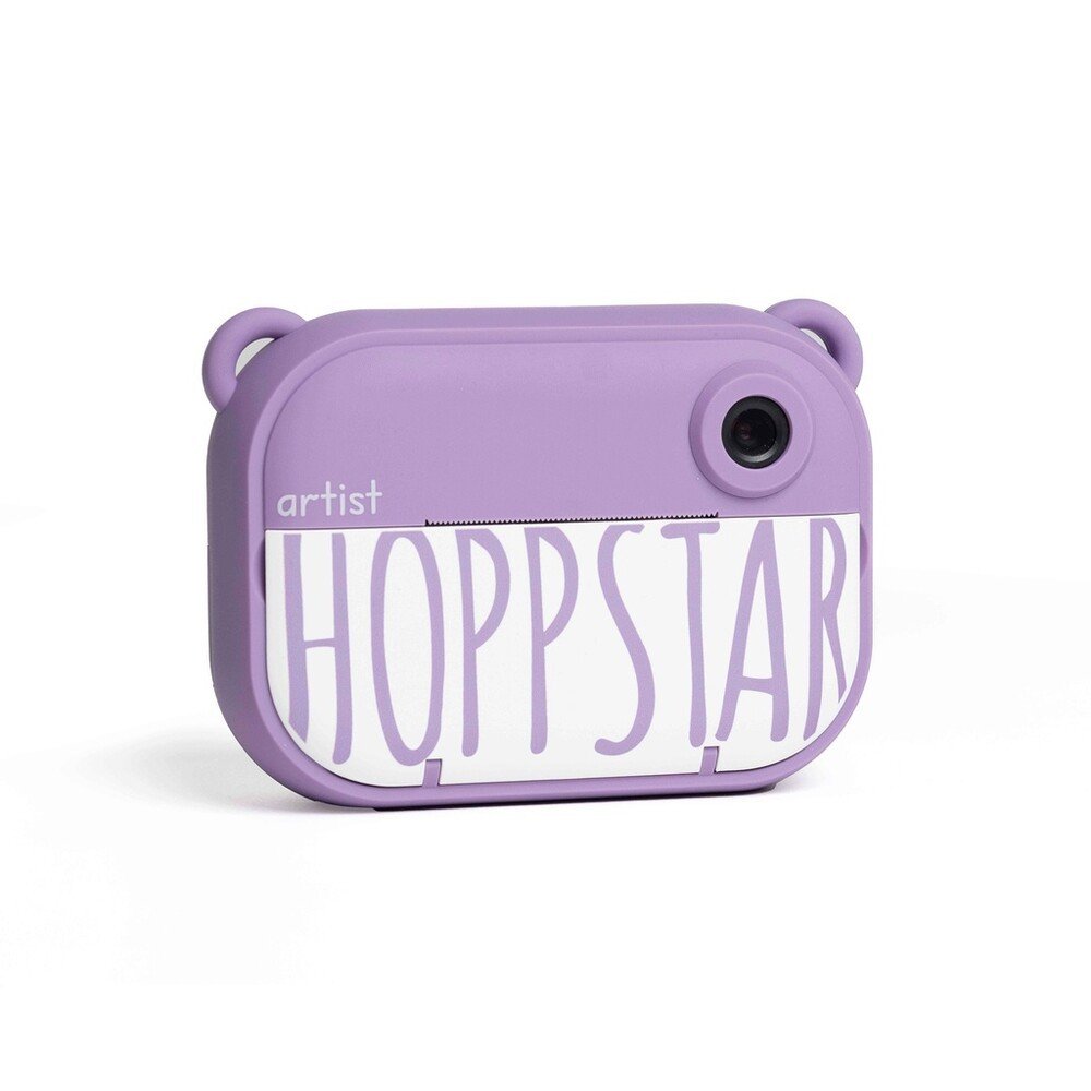 2. Purple Hoppstar kids camera with bear ear design on white background